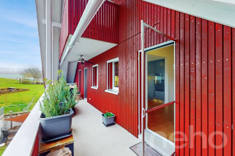 Gedeckter Balkon
