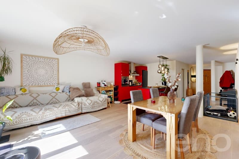 Appartement familial lumineux avec terrasse au coeur d'Epalinges (1)