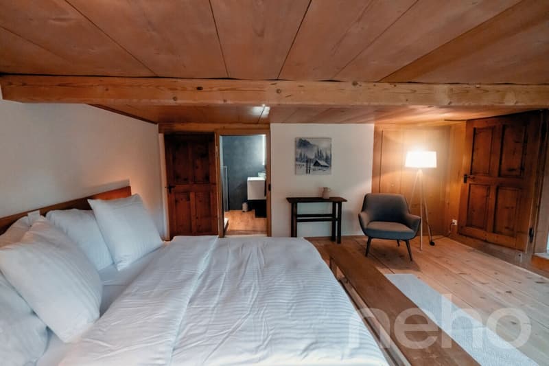 Historisches Bauernhaus mit Ferienwohnung und Bergpanorama (9)