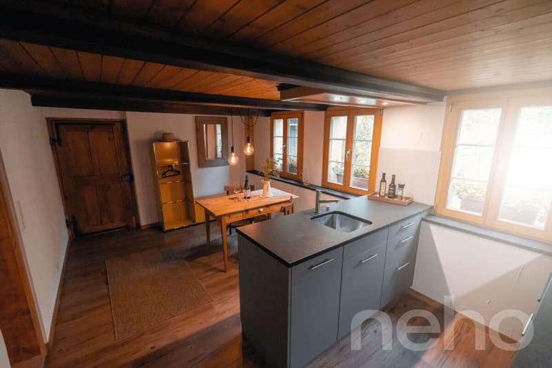 Historisches Bauernhaus mit Ferienwohnung und Bergpanorama (3)