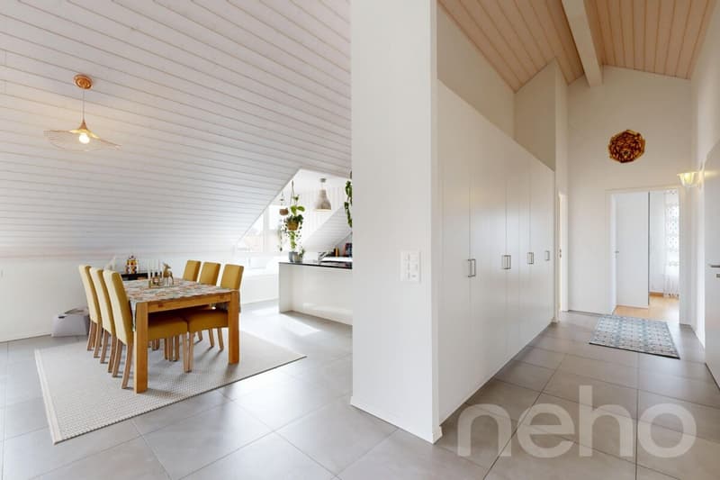 Dernier étage de 145 m², grande terrasse face à la campagne (3)