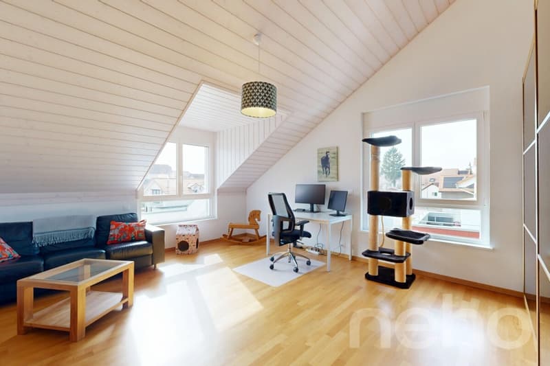 Dernier étage de 145 m², grande terrasse face à la campagne (7)