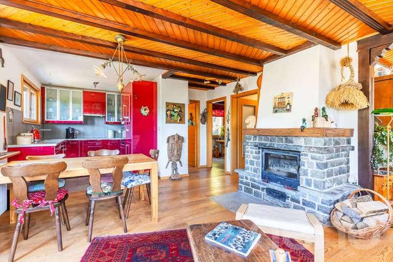 Maison avec appartement indépendant ? Vue montagnes à Charmey (5)