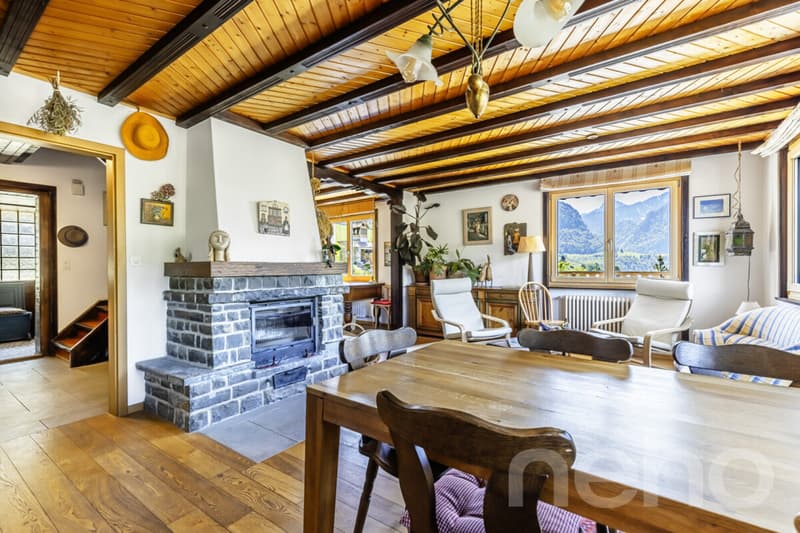 Maison avec appartement indépendant ? Vue montagnes à Charmey (3)