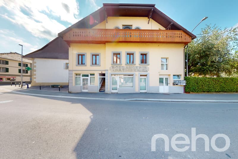 Rare: Immeuble locatif rénové de 6 logements à Corcelles-près-Payerne (1)
