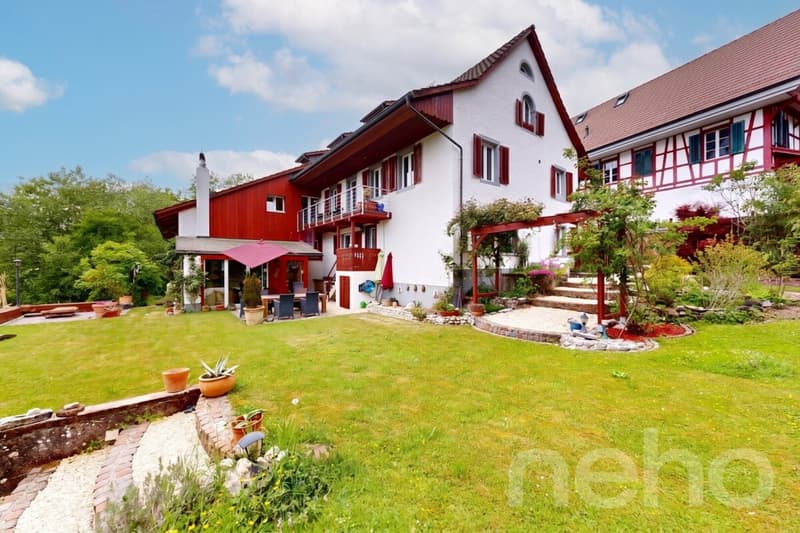 Historisches 4-Familienhaus an der Surb mit Garten & Cheminéehaus (2)