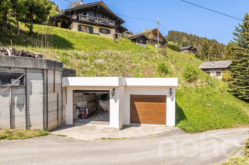 Exclusif: Grand chalet avec 2 garages sur un terrain de 3255 m2 (10)