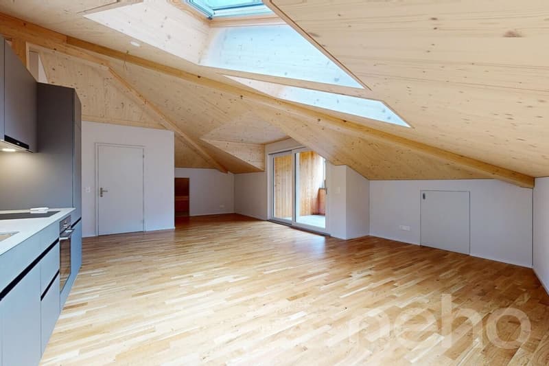2.5-Zimmer-Attikawohnung mit Weitblick in Spiringen (4)