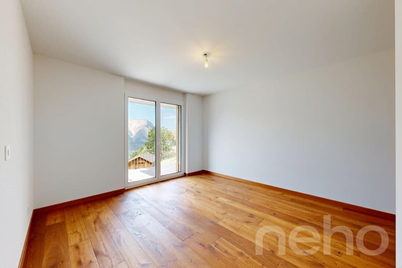 Neubauwohnung mit Bergblick in Erschmatt (10)