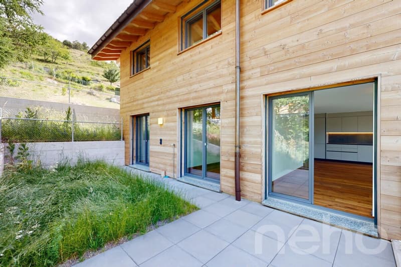 Neubauwohnung mit Bergblick in Erschmatt (5)