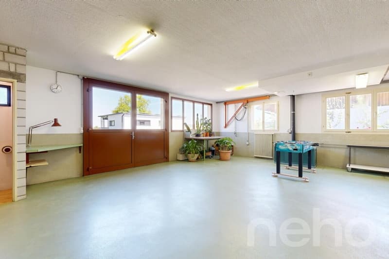 Grosszügiges Zuhause mit Werkstatt/Atelier und sonnigem Garten (11)