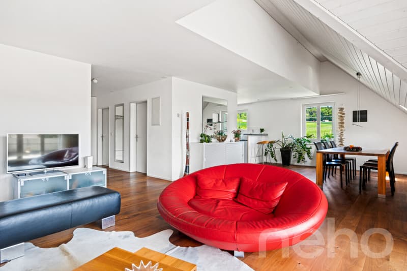 Helle 5.5-Zimmer-Dach-Maisonette-Wohnung mit Ausblick (7)