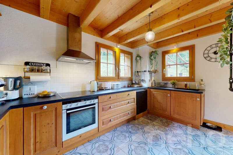 Magnifique chalet dans le hameau de Veyges (2)