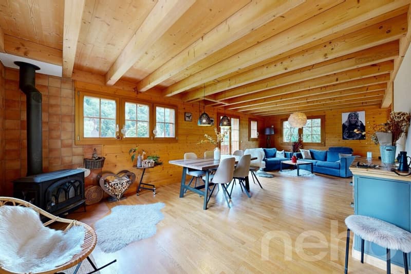 Magnifique chalet dans le hameau de Veyges (3)