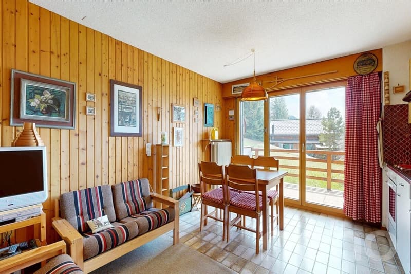 Exclusif: studio avec balcon et 4 couchages (2)