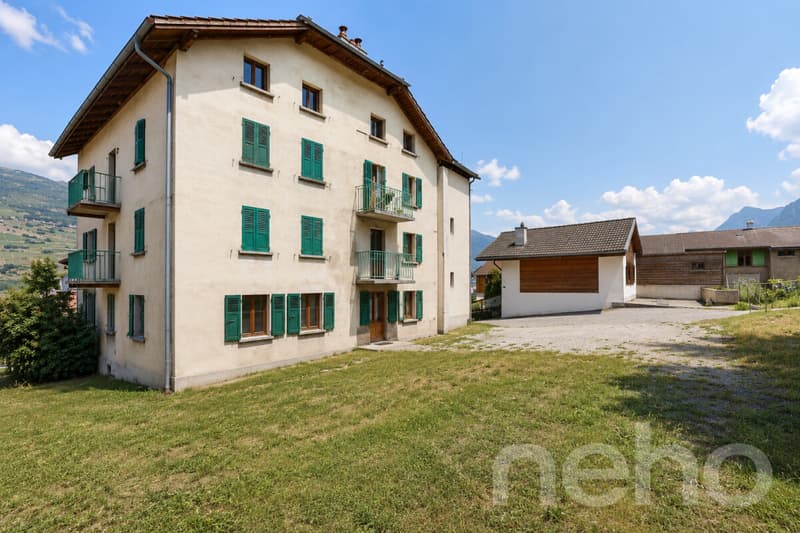 Appartement 3,5 pièces à Grône ? Fort potentiel de rénovation (2)