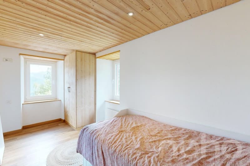 Salvan : Maison individuelle rénovée et potentiel de rendement (8)