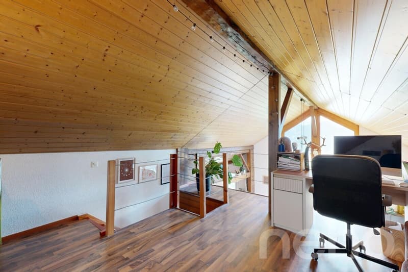 Salvan : Maison individuelle rénovée et potentiel de rendement (12)