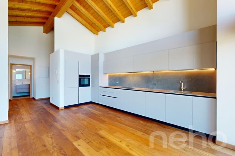 Neues Apartment mit Panoramablick, 5 Minuten von Leuk (5)