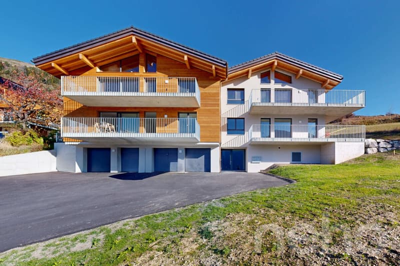 Neues Apartment mit Panoramablick, 5 Minuten von Leuk (2)