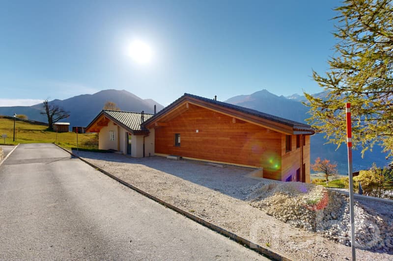 Neues Apartment mit Panoramablick, 5 Minuten von Leuk (3)