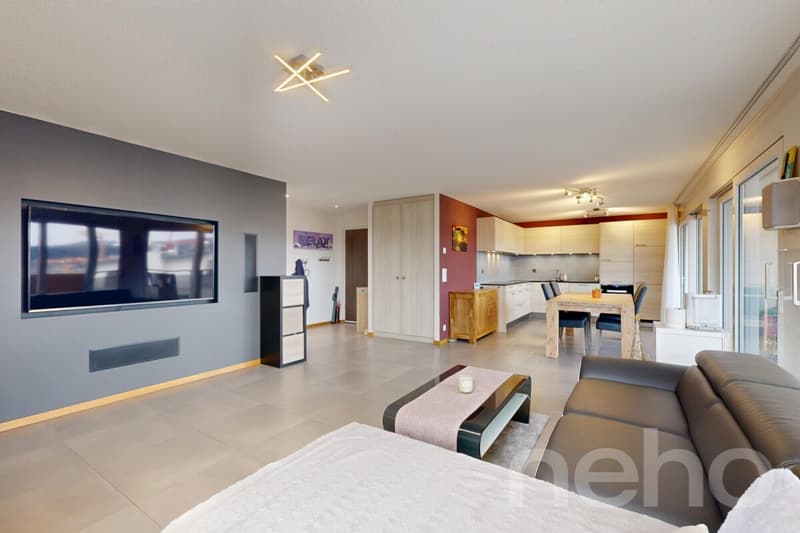 Appartement T4 de 106 m² avec vue montagne à la Chaux-de-Fonds (1)