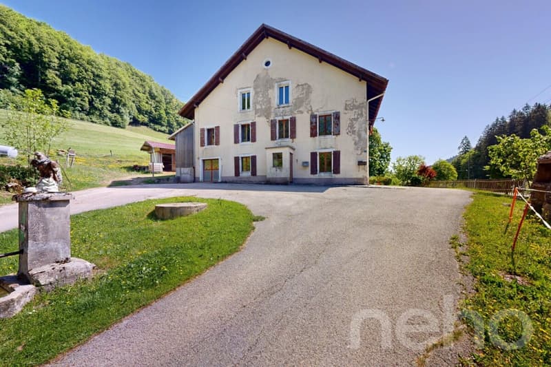 Les Bayards: Ancienne ferme avec grange et appartements (9)