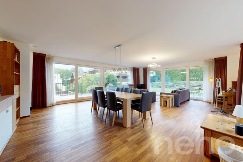 Elegant semi-detached house with a garden on the outskirts of Morges (5)