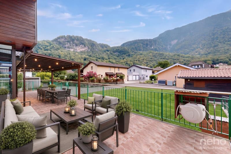 Maison familiale avec vue dégagée à Muraz (Collombey) (2)