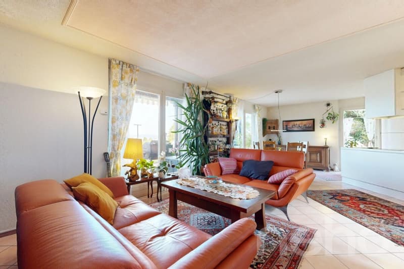 Charmante maison avec grand jardin arboré, et vue sur le Jura! (2)