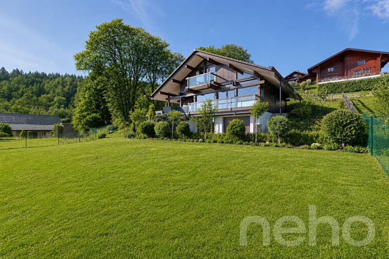 Villa HUF HAUS avec vue sur le Lac et les Alpes (3)