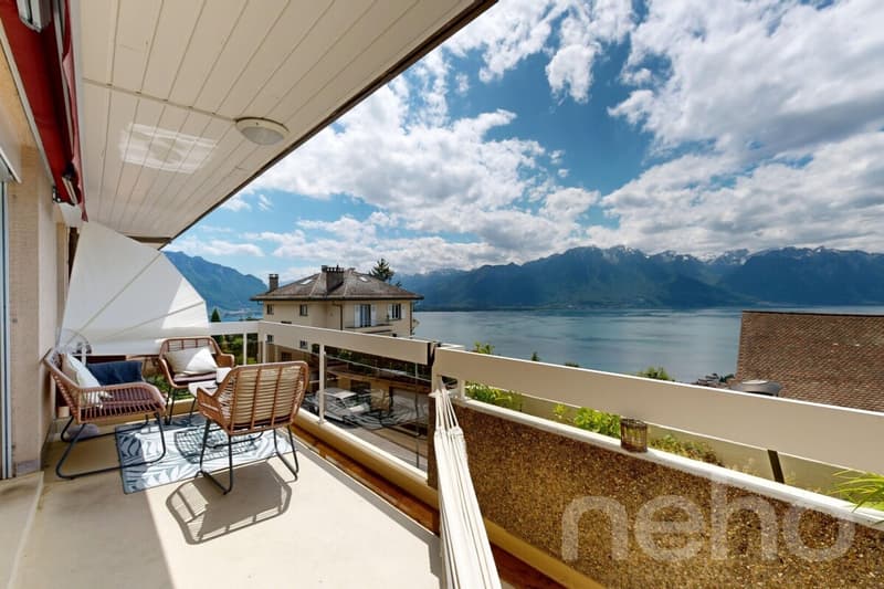 Appartement avec vue Lac panoramique ? Investissement locatif, Chernex (3)