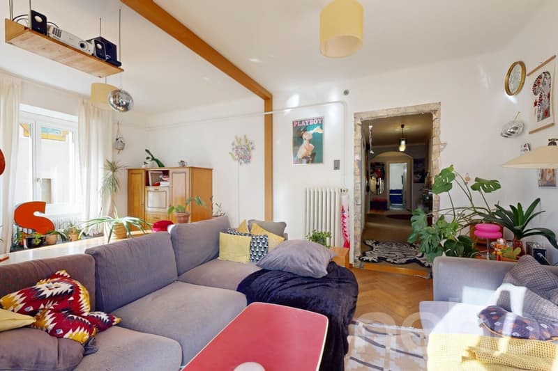 Immeuble mixte 2 Commerces + 3.5 + 8.5 en duplex (9)