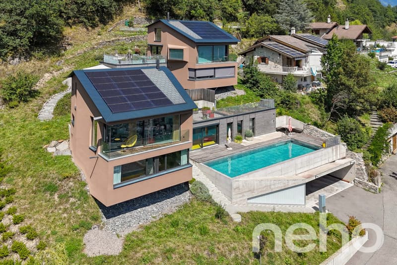 Villa d'architecte - Élégance contemporaine avec vue imprenable (1)