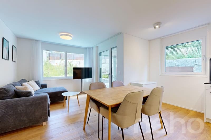 Moderner Wohnkomfort in Davos ? Neubau mit grosser Terrasse (1)