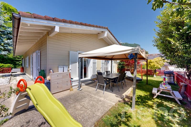 Maison de plain-pied avec jardin : votre havre de paix à Vouvry (12)