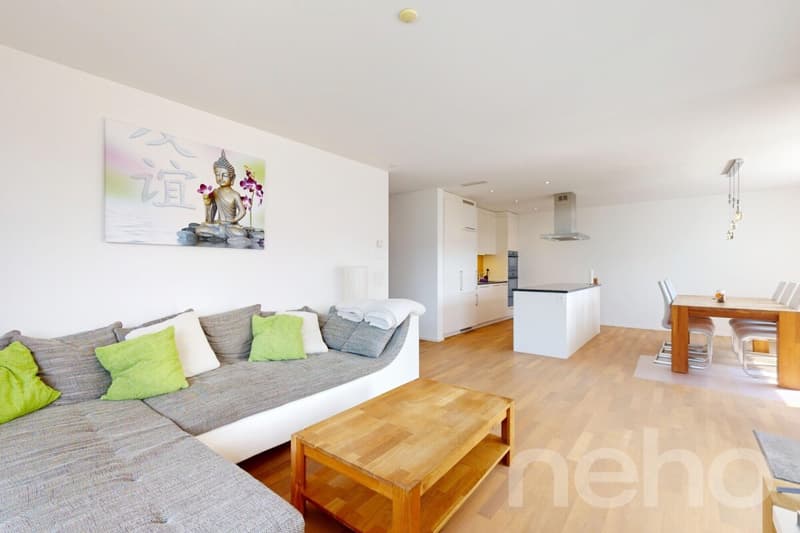 Gepflegte 4.5-Zimmer WHG mit grosszügigem Balkon und zwei TG-Plätzen (2)