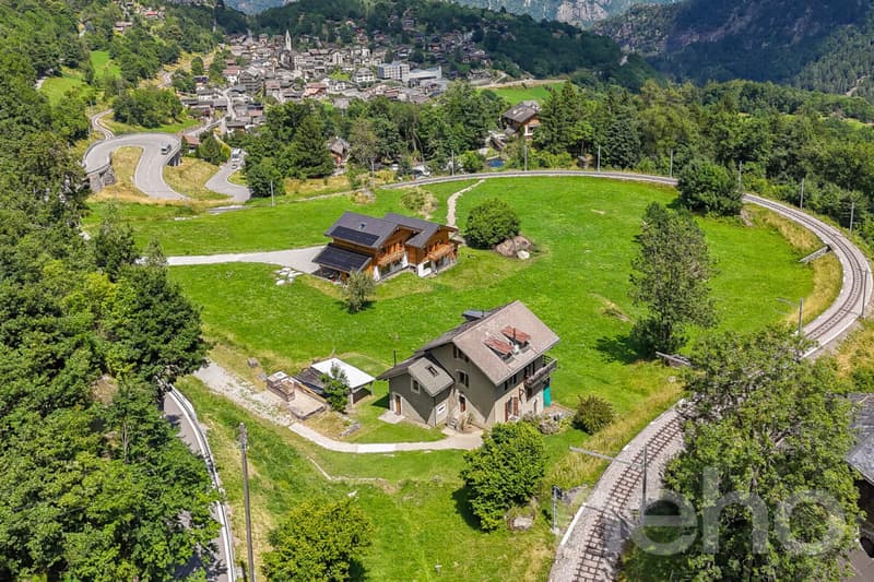 Exclusivité: Maison familiale de 2 appartements et un studio à Salvan (12)