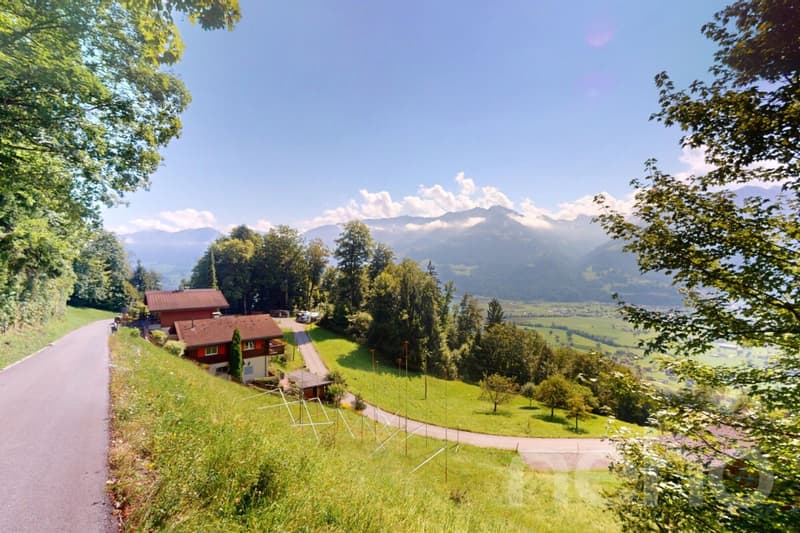 Wohnen im Grünen mit Bergpanorama (2)