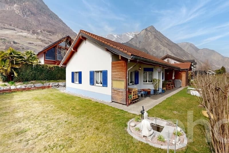 Saillon - Villa familiale, grand jardin et potentiel d'agrandissement (2)