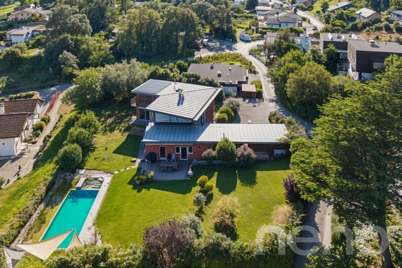 Villa d?exception avec vue panoramique à Savièse (1)