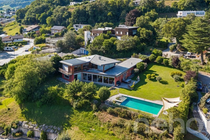 Villa d?exception avec vue panoramique à Savièse (3)