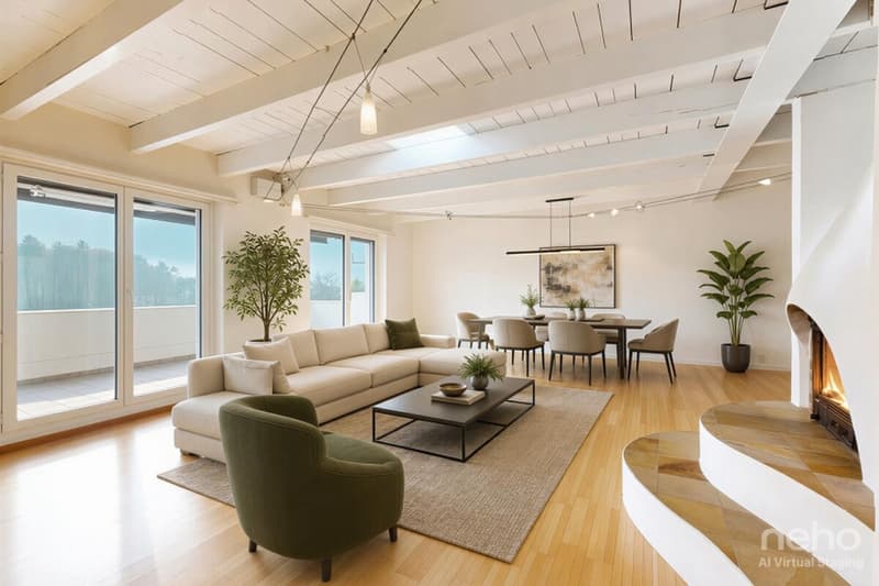 Appartement attique 5.5 pièces ? Terrasse 32m² et Vue Panoramique (4)