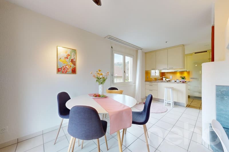 Lichtdurchflutete 5.5-Zimmer-Dachmaisonette mit Galerie und Balkon (3)