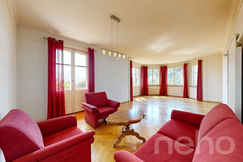 Vevey | Villa Art Déco avec jardin et vue Alpes (4)