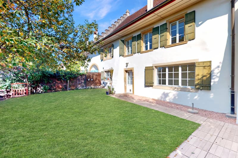 Duplex avec jardin, immense cave et 2 couverts à voiture (8)