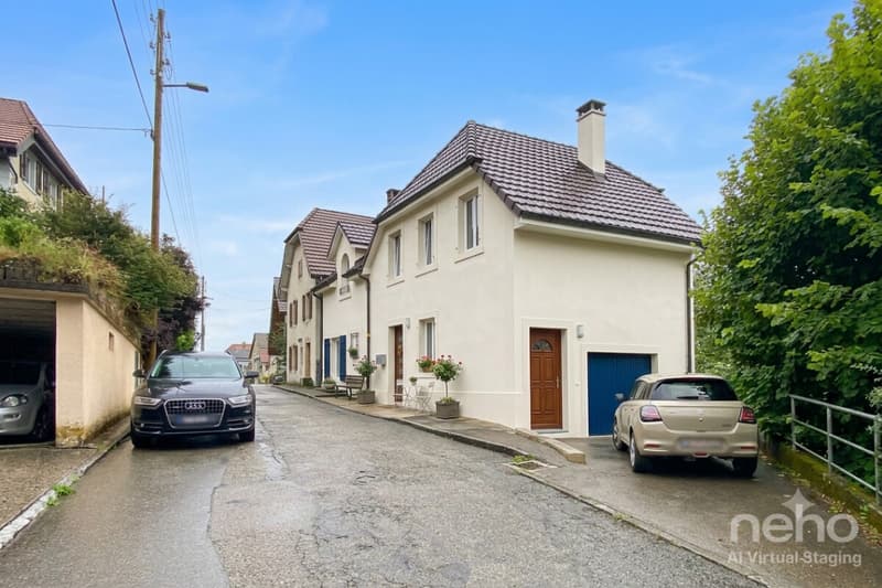Maison de caractère rénovée : vue Jura, calme et fort potentiel (2)