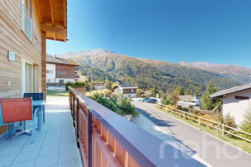 Magnifique chalet avec vue panoramique à Bürchen (2)
