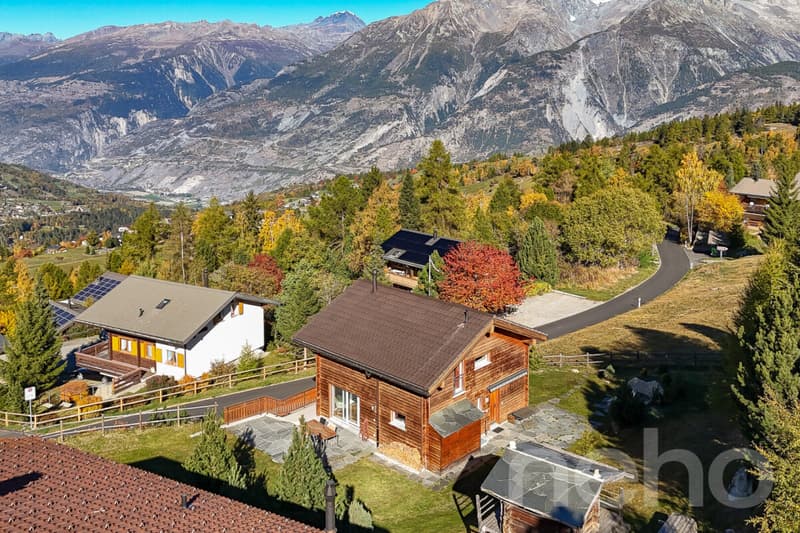 Magnifique chalet avec vue panoramique à Bürchen (4)