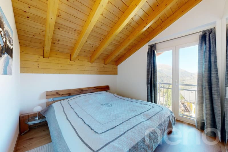 Magnifique chalet avec vue panoramique à Bürchen (12)